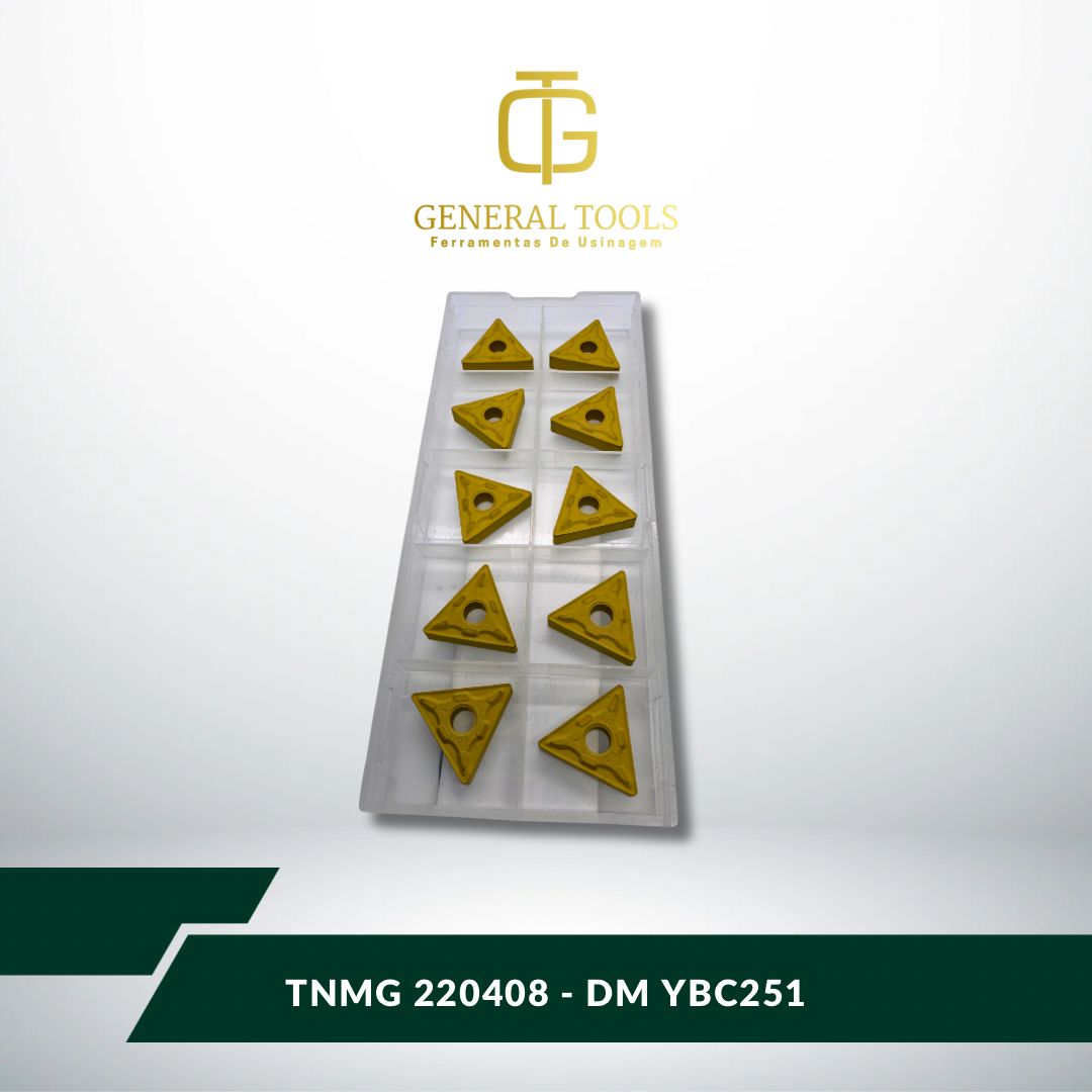 Pastilha TNMG 220408 DM YBC251